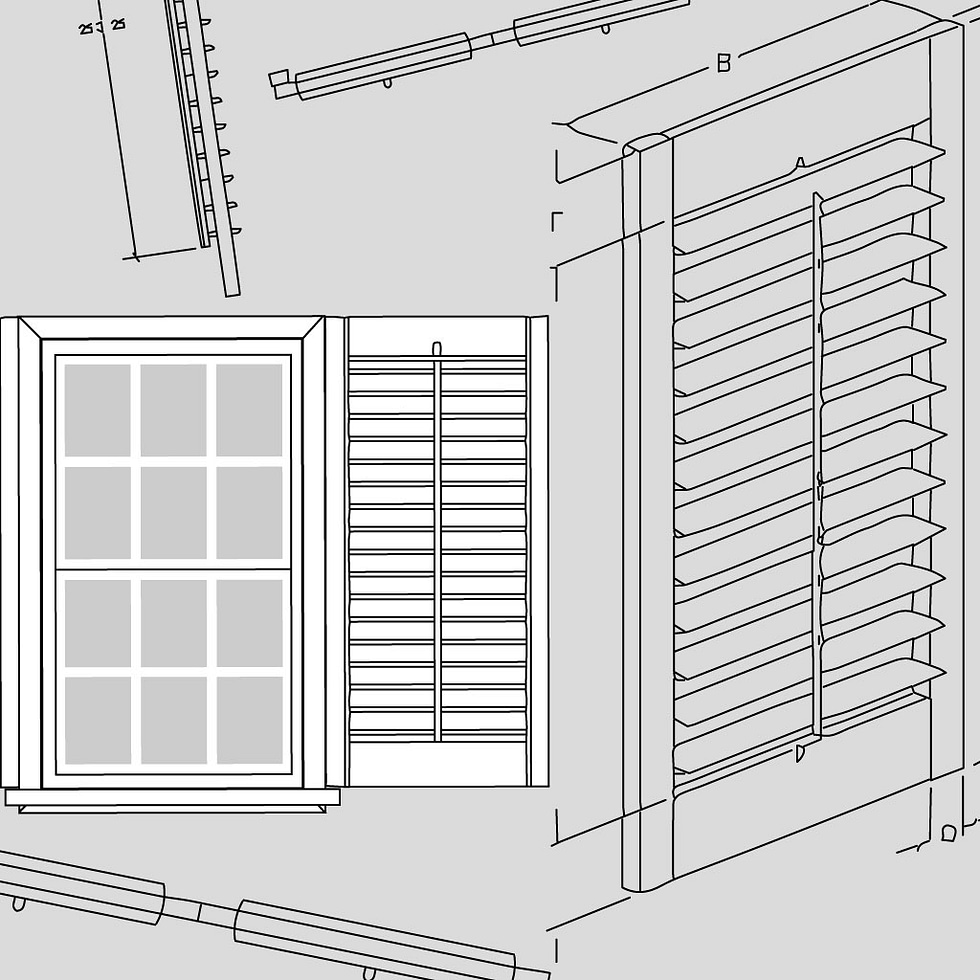 Plantation Shutters in Burington, Oakville, Toronto