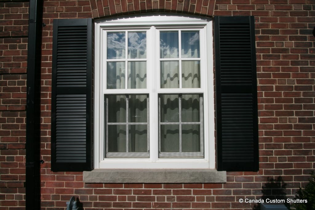 exterior window shutters